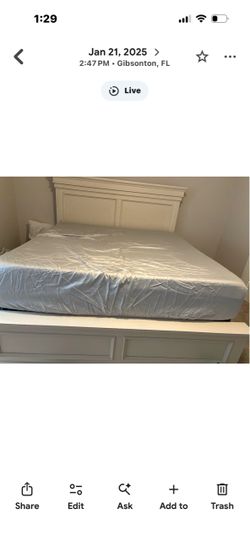 MOVING SALE Havertys Ashebrooke Bed