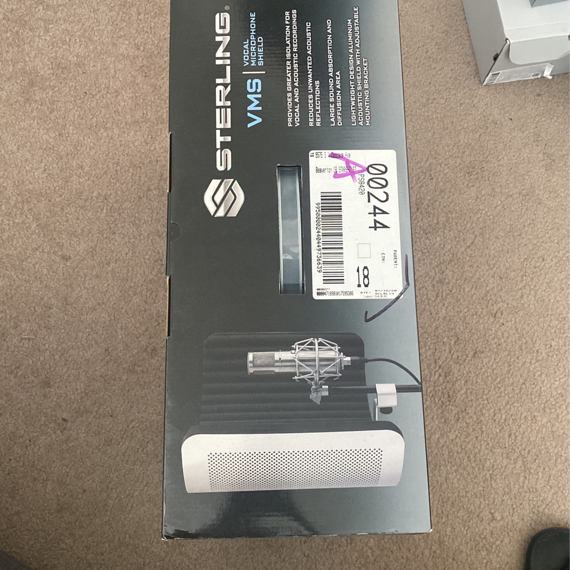 Vocal Microphone Shield