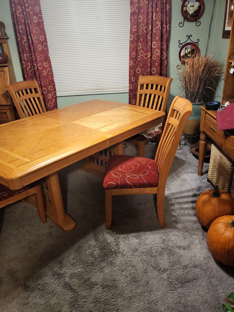 All Wood Dining Set FREE