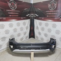 2020-2022 HYUNDAI PALISADE REAR BUMPER COVER WITH BALANCE AND SENSOR HOLES RB5042-001