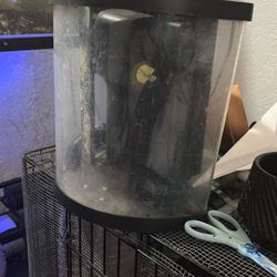 Fish Tank Is Cracked. Filter Is Just To Get Apart, But Works Good.
