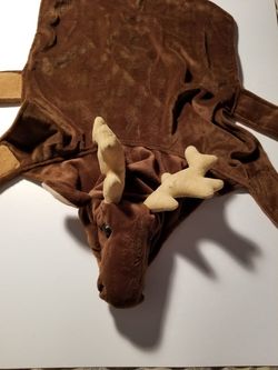 Reindeer Halloween Costume For Dog Size M