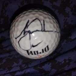 Tiger Woods Signed Autograph Nike Golf Ball 