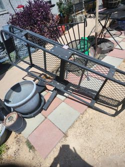Luggage rack. It's not sold  yet.