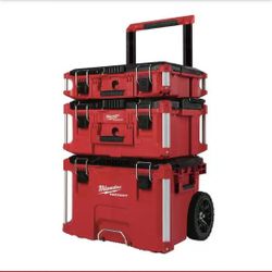 Milwaukee Packout 22 in. Rolling Tool Box, 22 in. Large Tool Bo