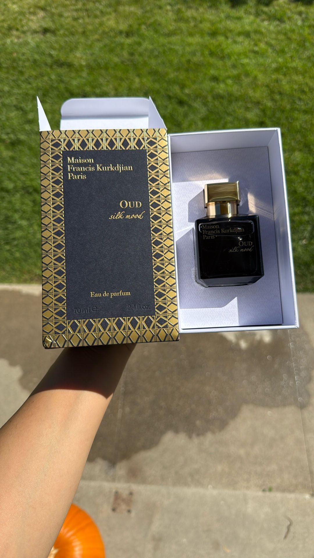 Maison francis Kurkjian Silk oud perfume Open Box Retail $450