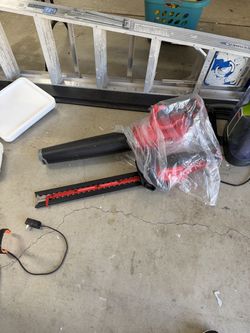 Craftsman hedger and leaf blower