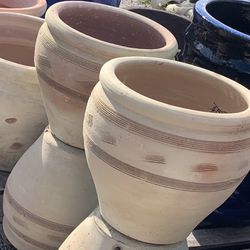 Large Italian Pots Clearance Sale 