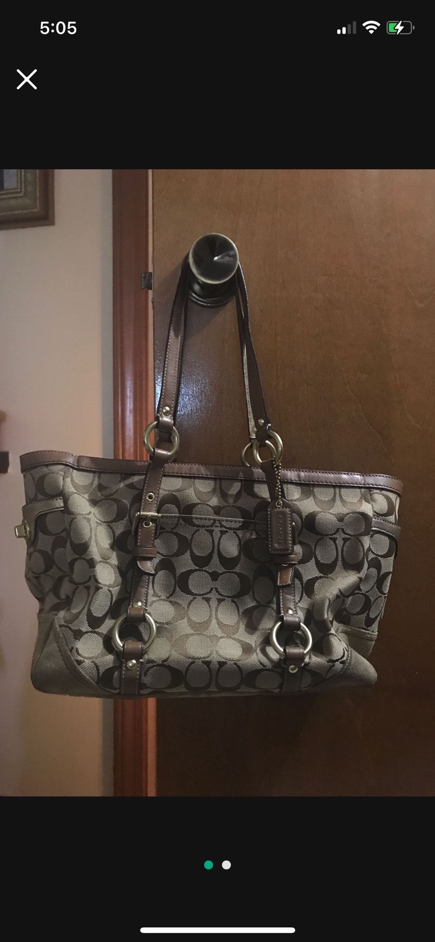 Authentic Coach Purse