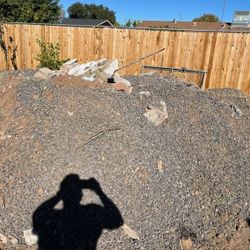 Gravel, Dirt , Cement 