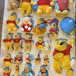 Winnie The Pooh Plushes & More