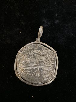 Atocha big silver Coin pendent