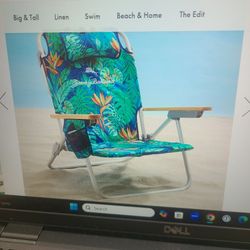 2 TOMMY BAHAMA TROPICAL DELUXE BEACH CHAIRS
