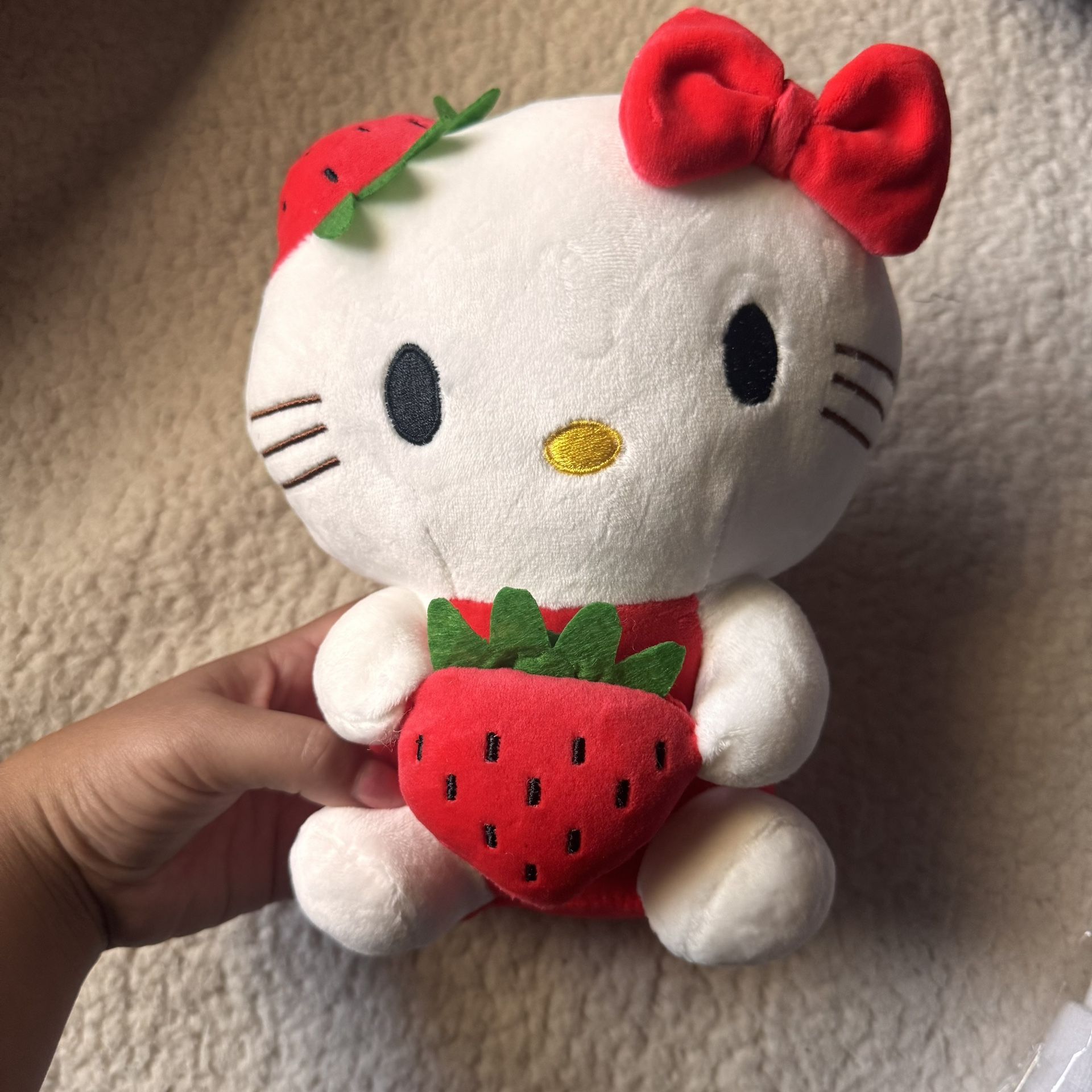 Brand New Hello Kitty Strawberry Plush Toy