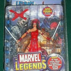 MARVEL LEGENDS ELEKTRA SERIES IV NEW TOY BIZ URBAN LEGENDS COMIC BOOK 2003