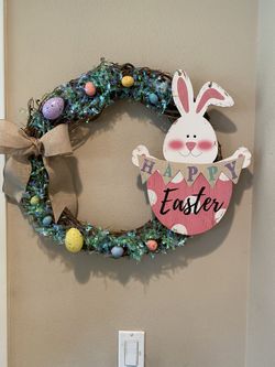 Easter Bunny Wreath