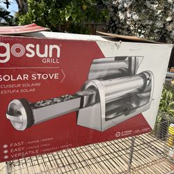 Gosun grill solar stove new in box never used outdoor stove solar powered