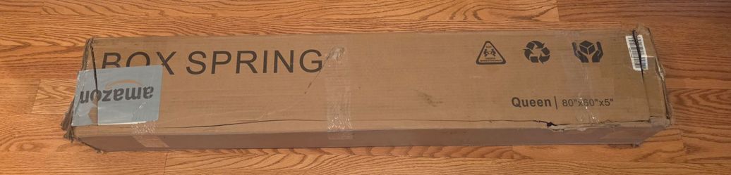 Queen Heavy Duty Steel Box Spring, 5 inches