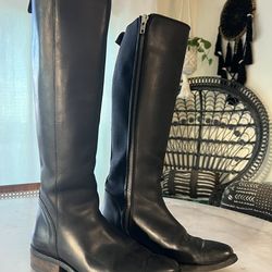 Italian Leather Riding Boots, Made In Britain