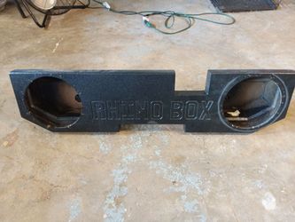 Custom rhino compact 12's speaker box