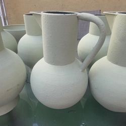 Sage Green Vases For Wedding Or Event