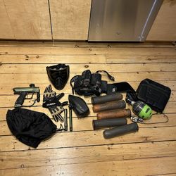 Full custom paintball kit