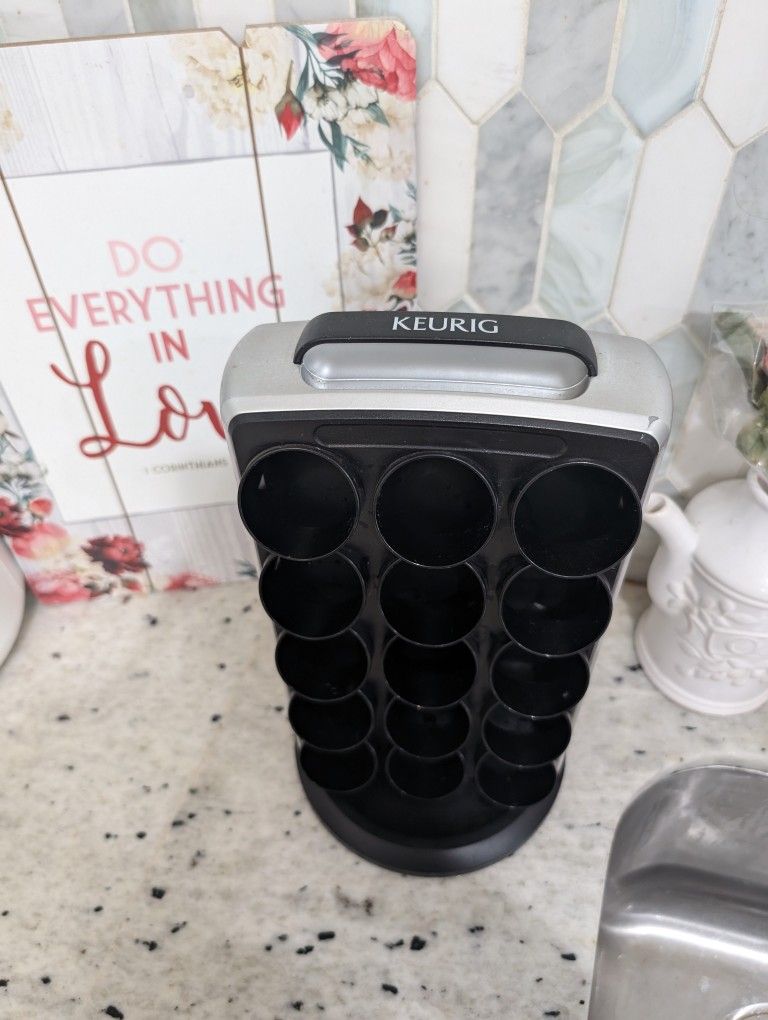 Keurig K-Cup 30 Coffee pod Holder Carousel Tower storage K Cup organizer KCC-30