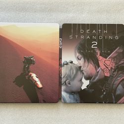 Death Stranding 2 Custom made Steelbook/SteelUp Case PS4/PS5/Xbox (No Game) New