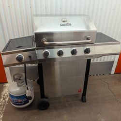 Char Broil Stainless Propane Grill