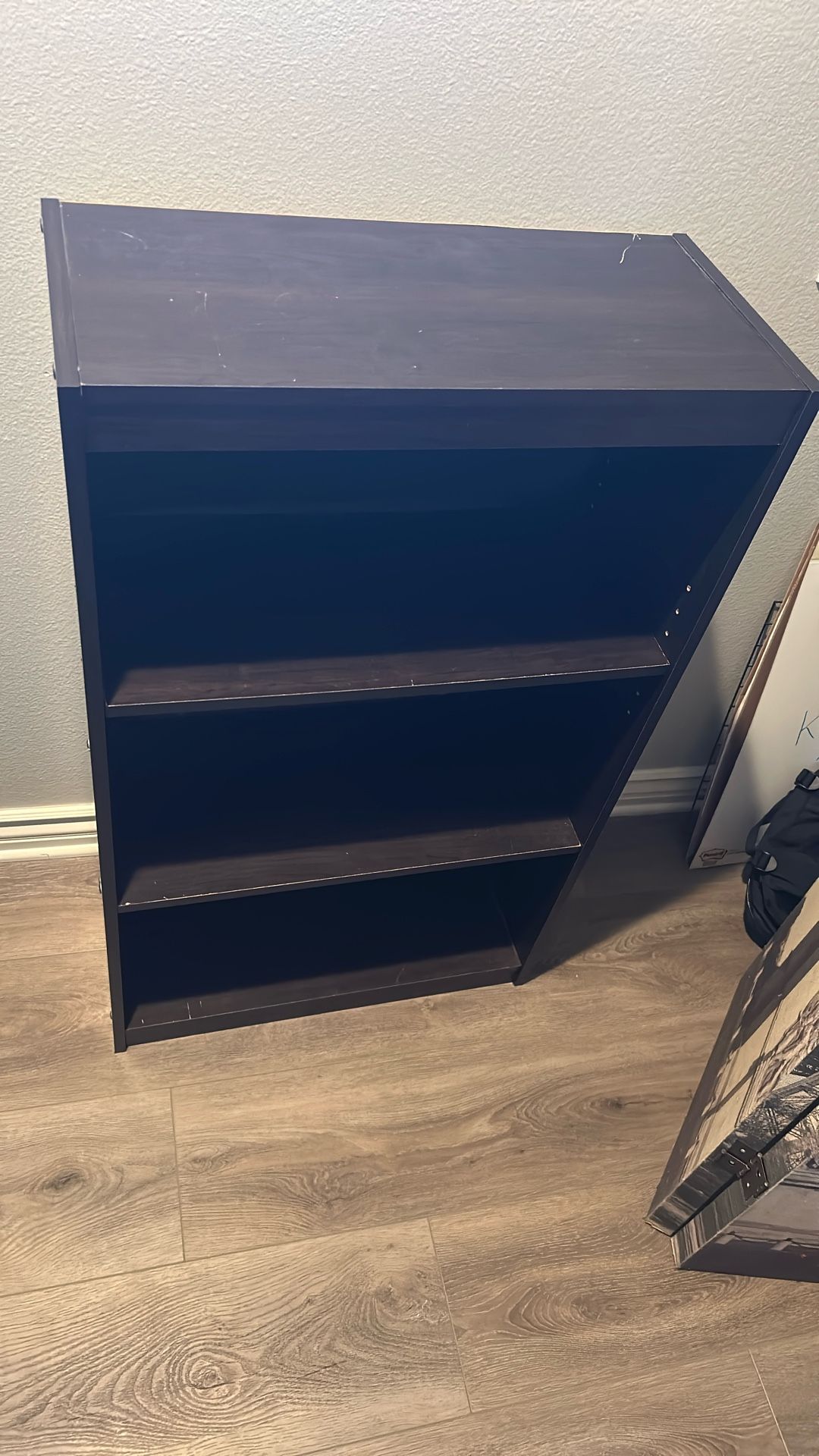 Small Black Bookcase 