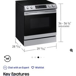 Samsung Stove Brand New Never Opened