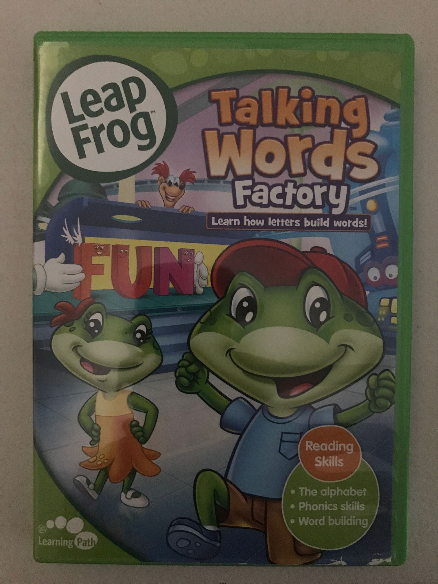 Leap Frog Talking Words Factory Educational DVD