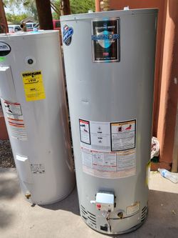 Gas Water Heater 50 gal in good condition and Warranty Works Great 19th Ave And Baseline pick up only