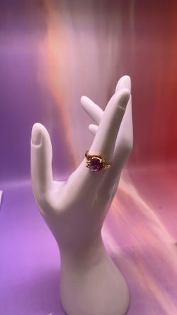 14k 3.1 Purple Stone Ring