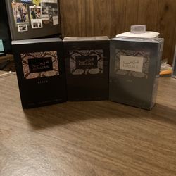 Rasasi Hawas Original, Ice, & Black Men's Eau De Parfum Fragrances