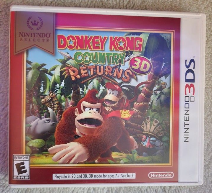 Donkey Kong Country Returns - Nintendo Selects Edition - Nintendo 3DS Pre Owned