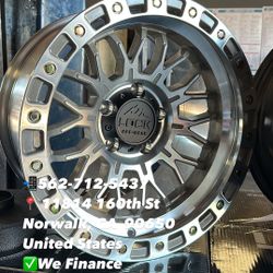 Lock Off Road 17” 5X127 Perfect For Jeep Wrangler Mojave Rubicon Sahara And More