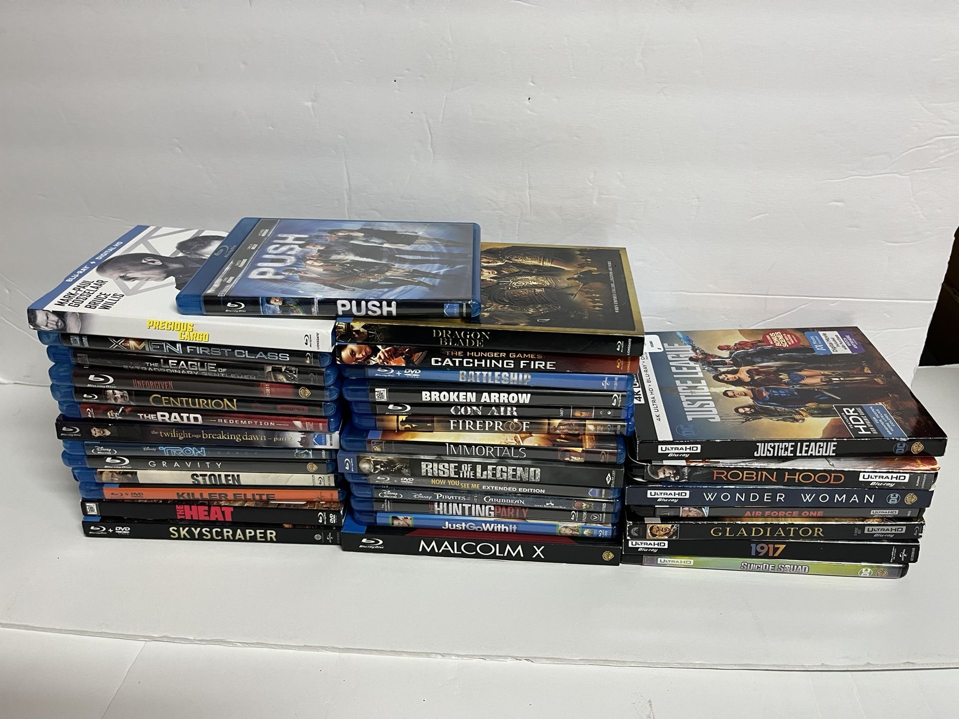 Lot Of 34 Movies On Blu-ray And 4K Ultra He For $10