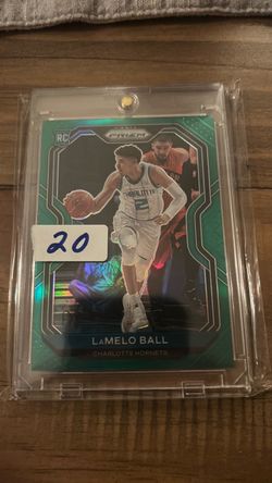 LaMelo Ball Panini Prizm RC Green Rookie Card