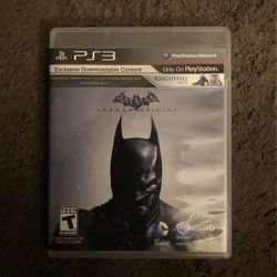 Batman Arkham Origins Ps3
