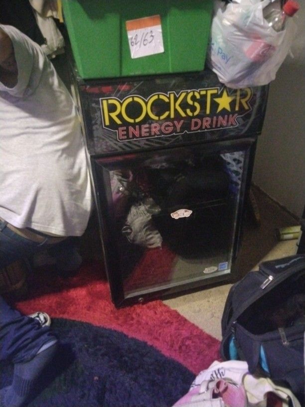 Rockstar Mini Fridge 