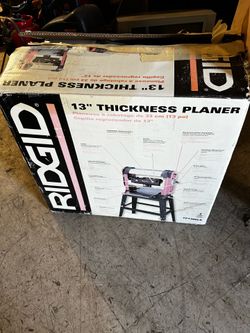 Ridgid 13 Inch Thickness Planer Model TP13000LS