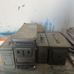 Ammo Boxes.
