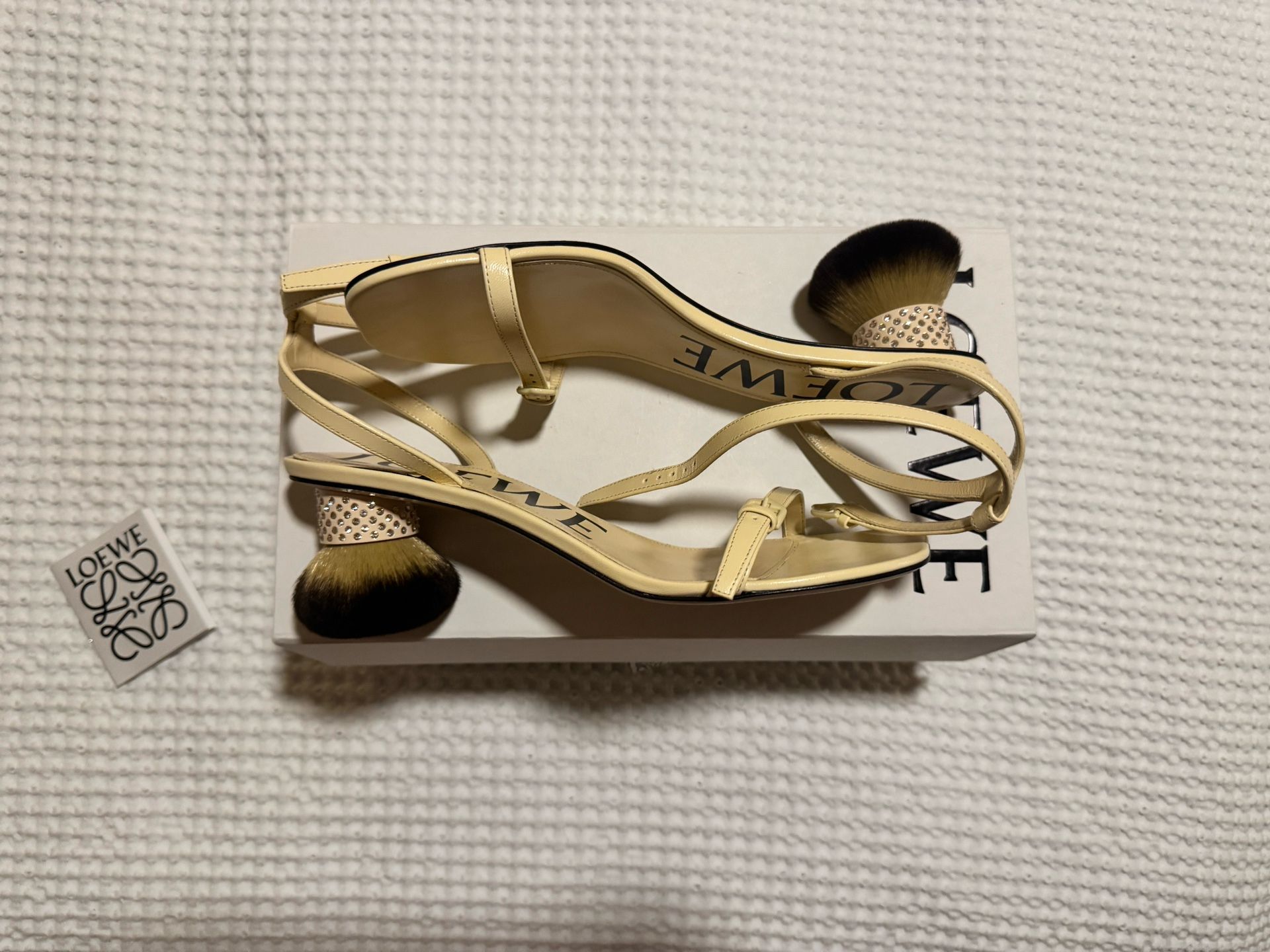 Brand New Loewe Petal Brush Heels (Never Worn) – Size 39