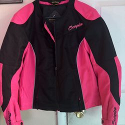 Women’s Scorpion Exo Motorcycle  Jacket.  Sz—Lg