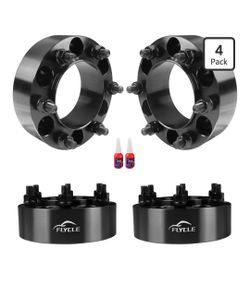 FLYCLE 6x5.5 Hubcentric Wheel Spacers 2 inch