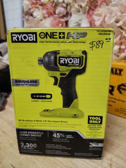 RYOBI
ONE+ HP 18V Brushless Cordless 4-Mode Impact Driver (Tool Only