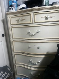 White dresser