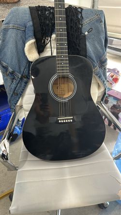 Eleca Guitar gloss Black