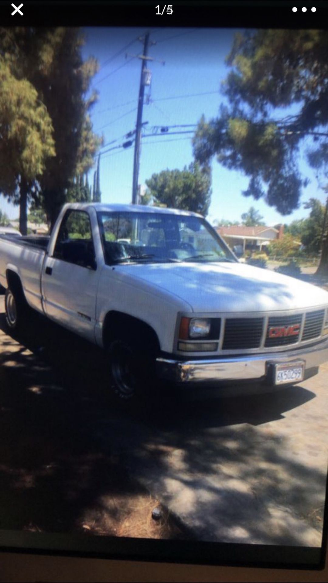 Chevy truck 1991